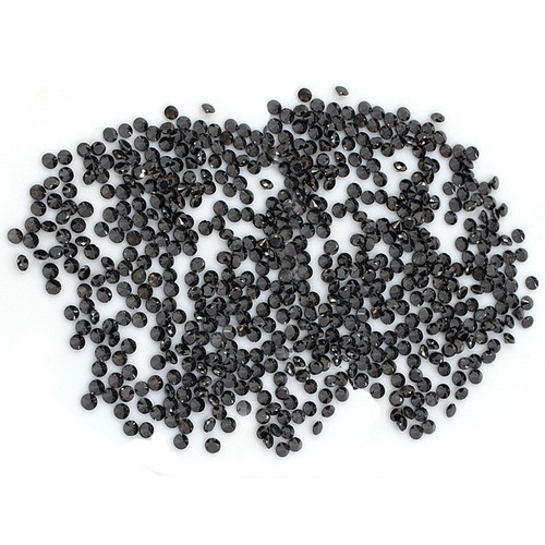 Loose black diamond round - loose,