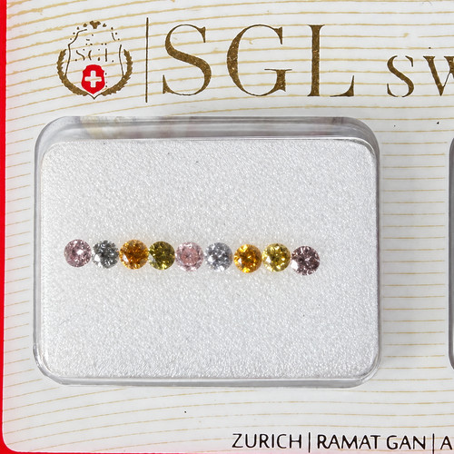 30ctw natural mixed color - 0.30ctw,